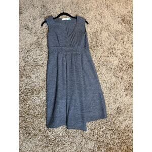 Sparrow Gray Sleeveless Knit Midi Dress - Size M